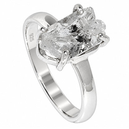 Herkimer Diamond Ring size-8 R-1052 SDR255359