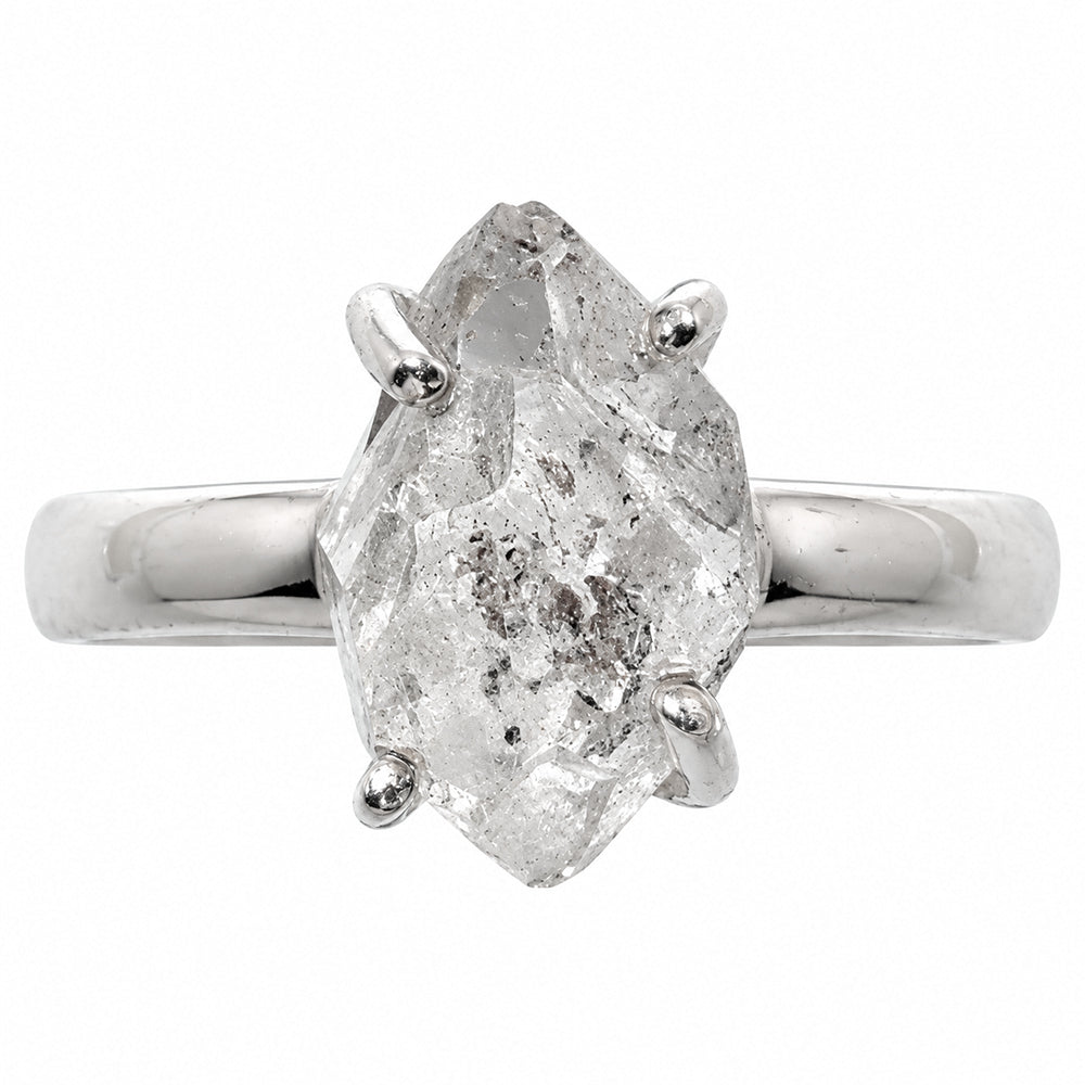 Herkimer Diamond Ring size-8 R-1052 SDR255360