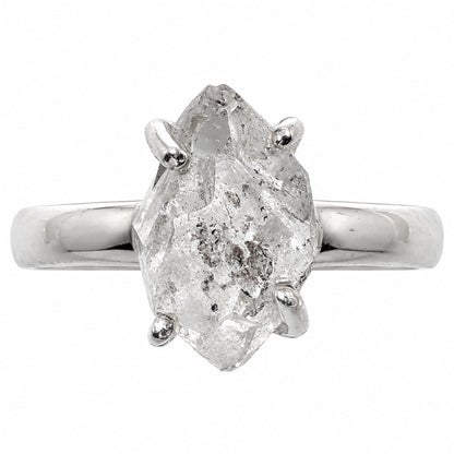 Herkimer Diamond Ring size-8 R-1052 SDR255360