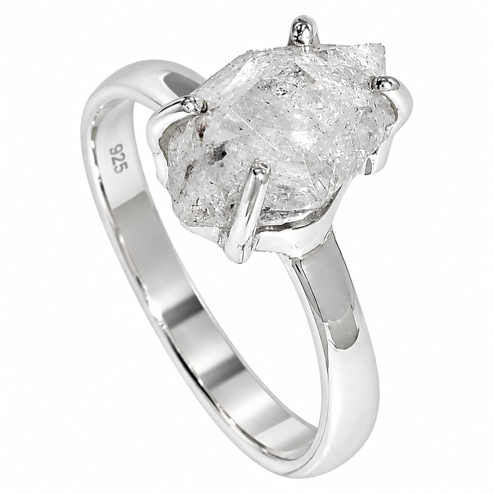 Herkimer Diamond Ring size-8 R-1052 SDR255362