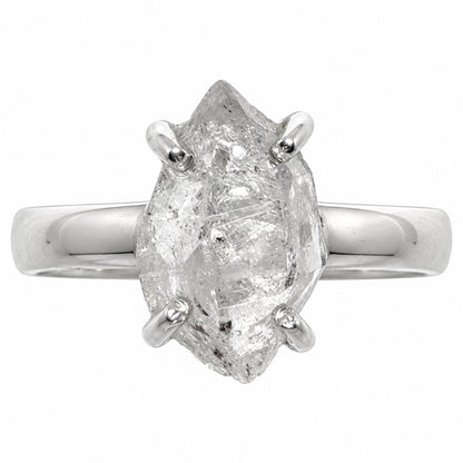 Herkimer Diamond Ring size-8 R-1052 SDR255362