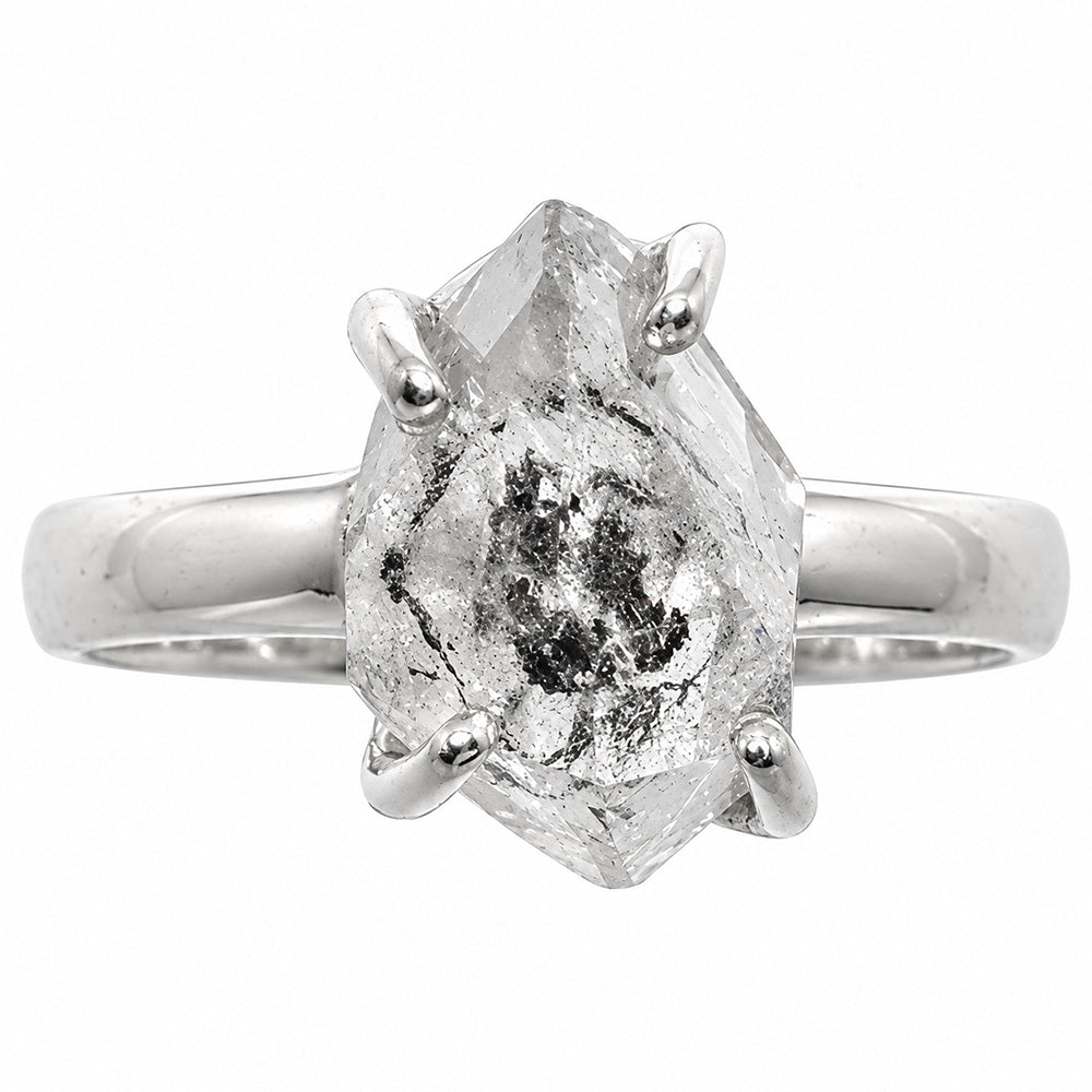 Herkimer Diamond Ring size-8 R-1052 SDR255364