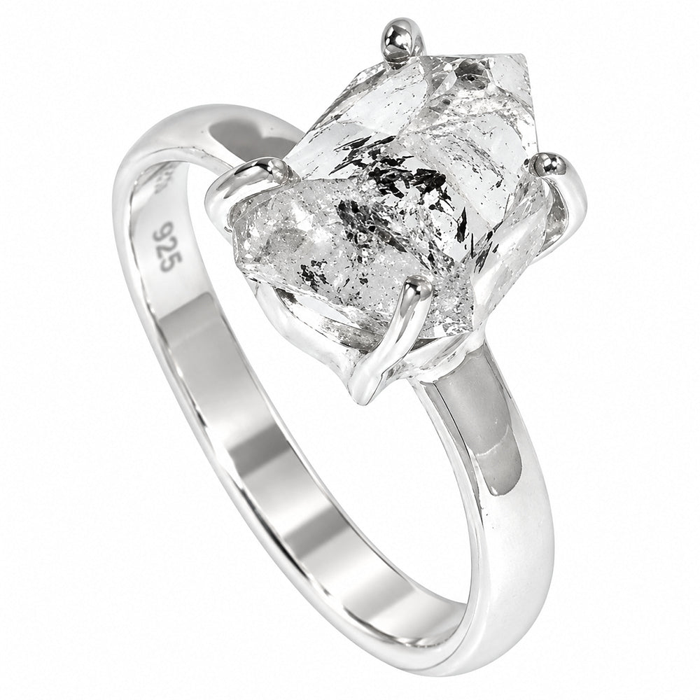 Herkimer Diamond Ring size-8 R-1052 SDR255365