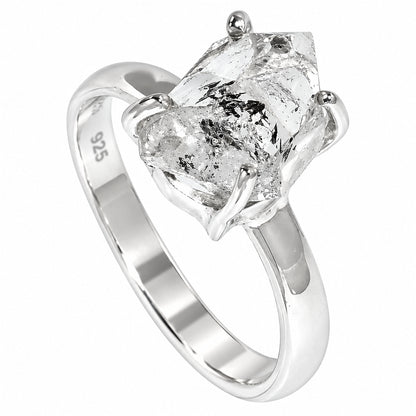 Herkimer Diamond Ring size-8 R-1052 SDR255365