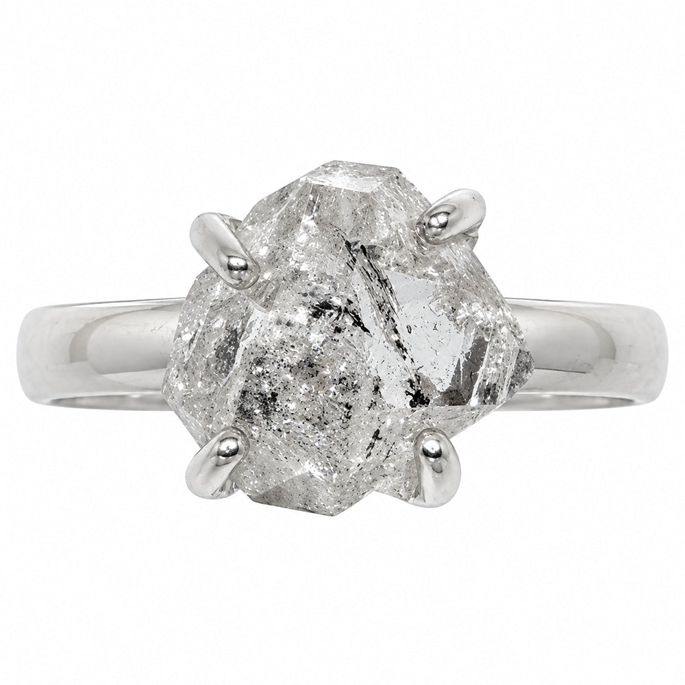 Herkimer Diamond Ring size-9 R-1052 SDR255366