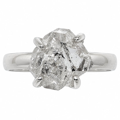 Herkimer Diamond Ring size-9 R-1052 SDR255366