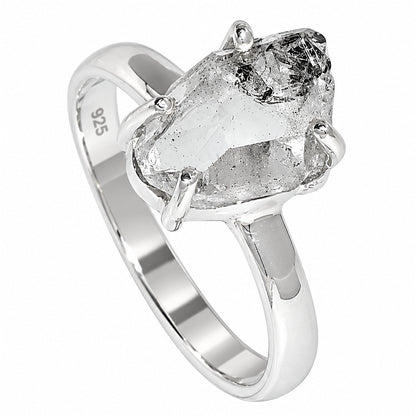 Herkimer Diamond Ring size-9 R-1052 SDR255367