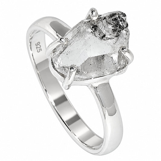 Herkimer Diamond Ring size-9 R-1052 SDR255367