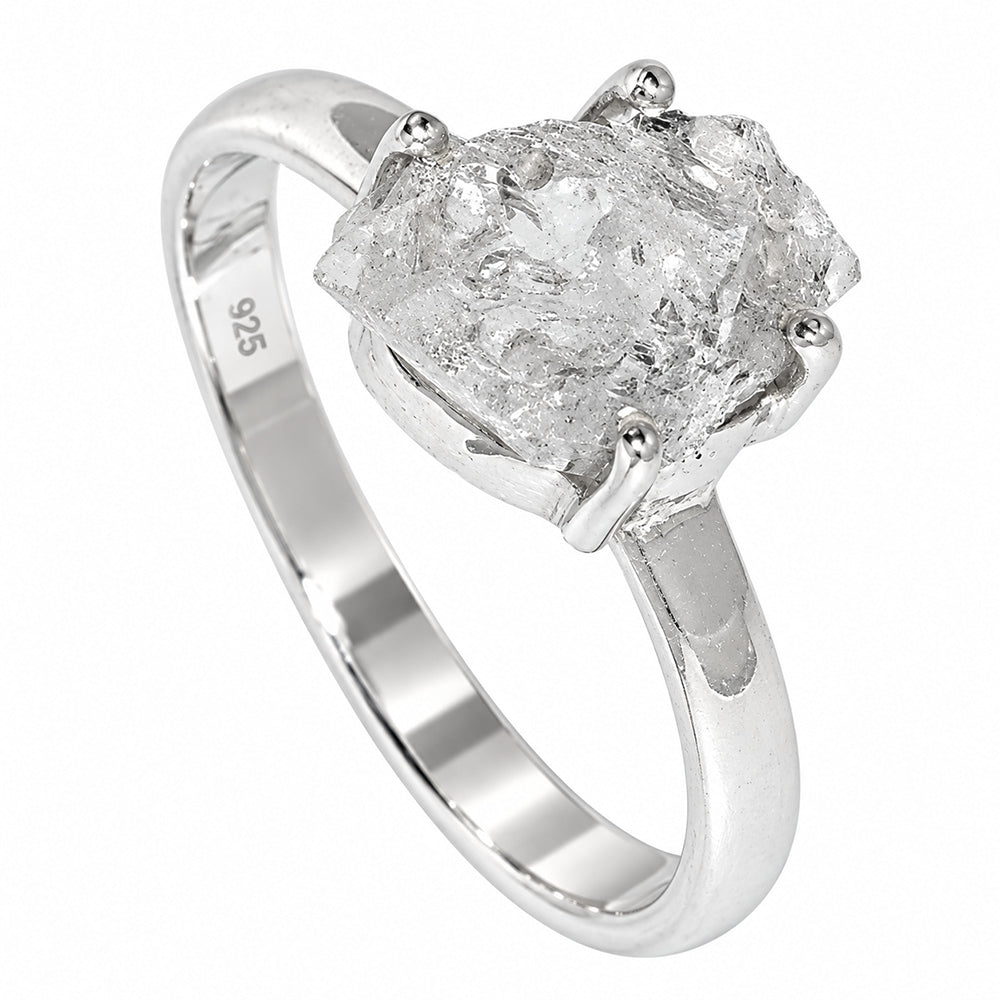 Herkimer Diamond Ring size-9 R-1052 SDR255369