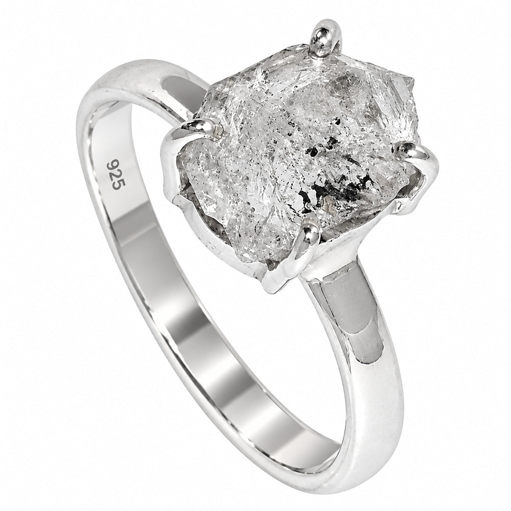 Herkimer Diamond Ring size-9 R-1052 SDR255371
