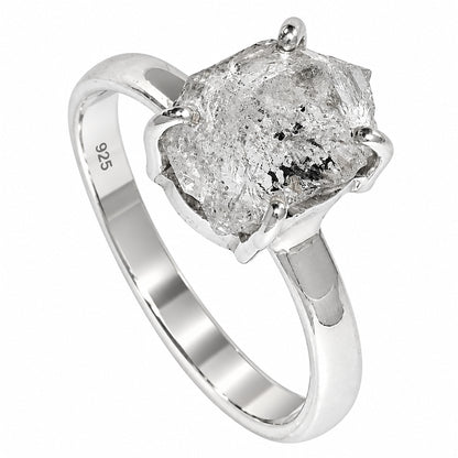 Herkimer Diamond Ring size-9 R-1052 SDR255371