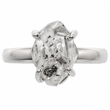 Herkimer Diamond Ring size-9 R-1052 SDR255372