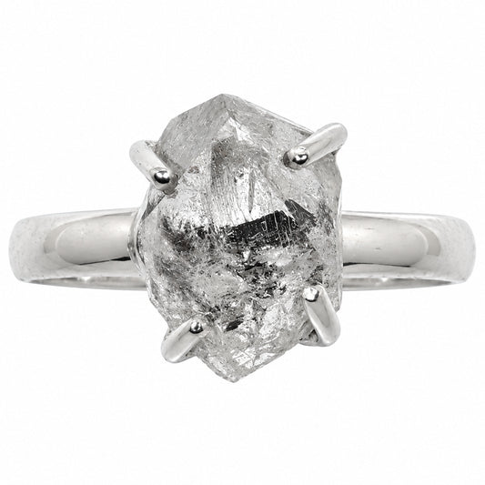 Herkimer Diamond Ring size-9 R-1052 SDR255373