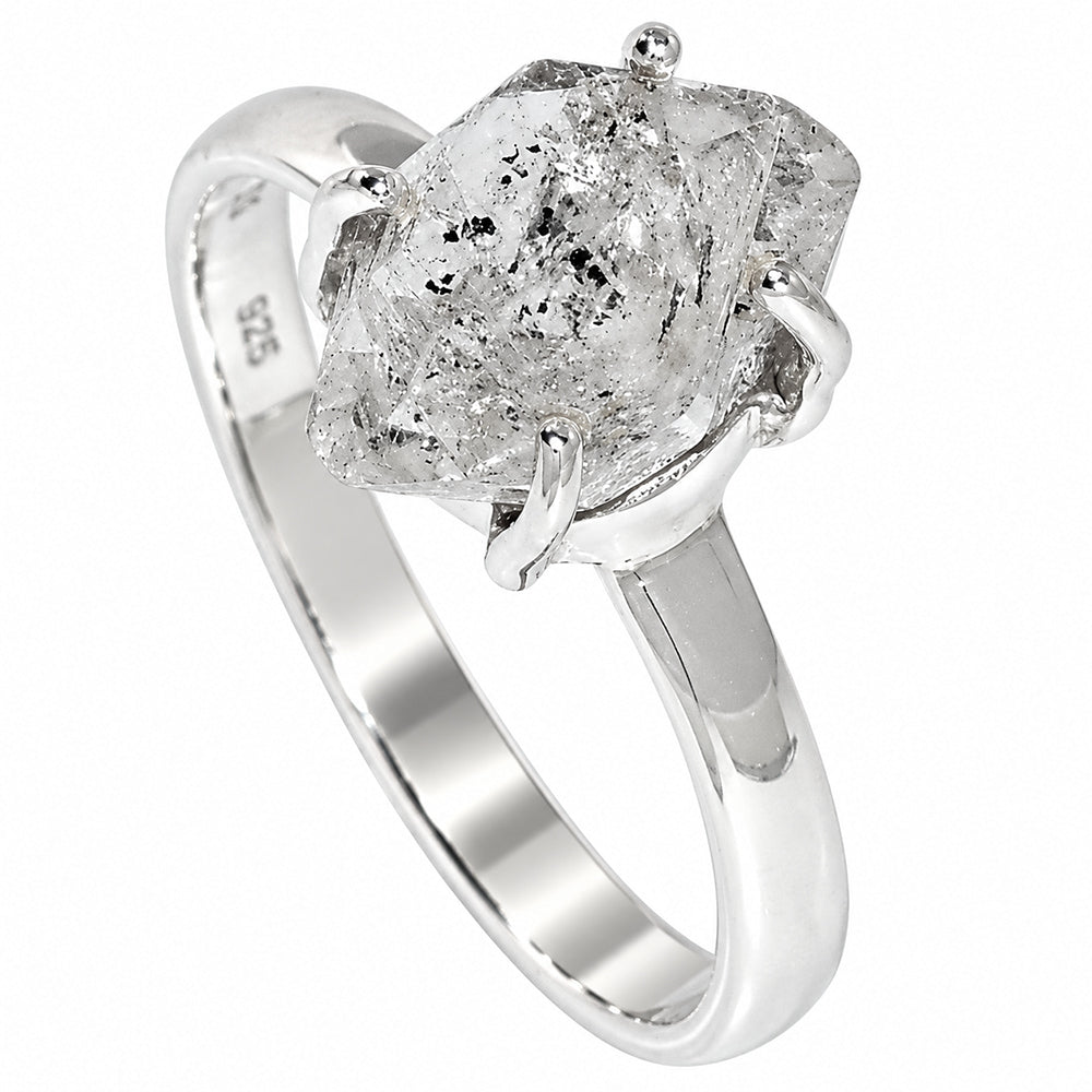 Herkimer Diamond Ring size-9 R-1052 SDR255374