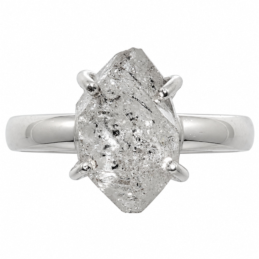 Herkimer Diamond Ring size-9 R-1052 SDR255374