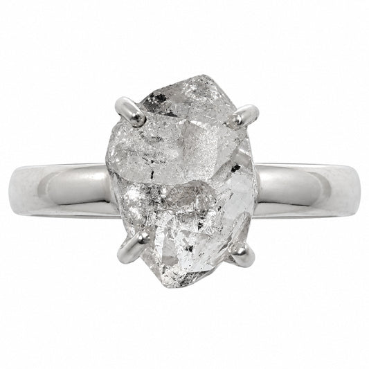 Herkimer Diamond Ring size-9 R-1052 SDR255375