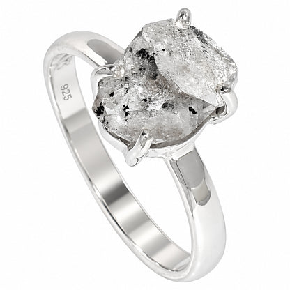 Herkimer Diamond Ring size-9 R-1052 SDR255375