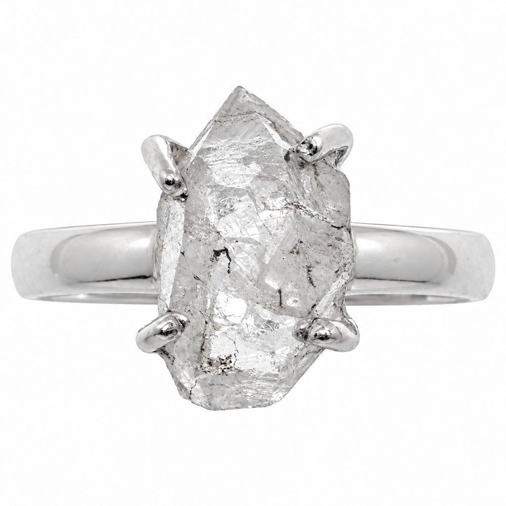 Herkimer Diamond Ring size-9 R-1052 SDR255376