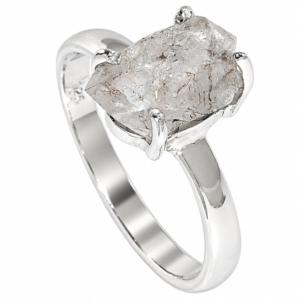 Herkimer Diamond Ring size-9 R-1052 SDR255376