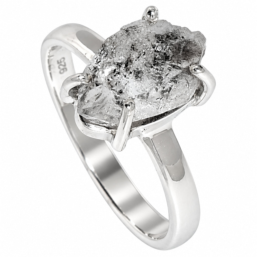 Herkimer Diamond Ring size-9 R-1052 SDR255377
