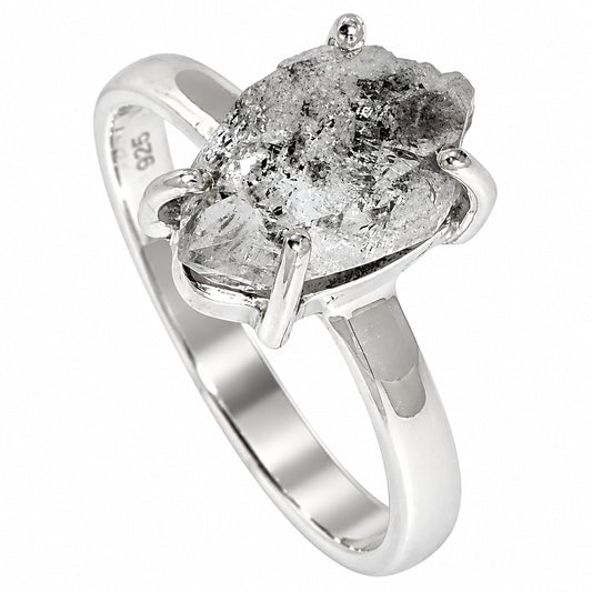 Herkimer Diamond Ring size-9 R-1052 SDR255377