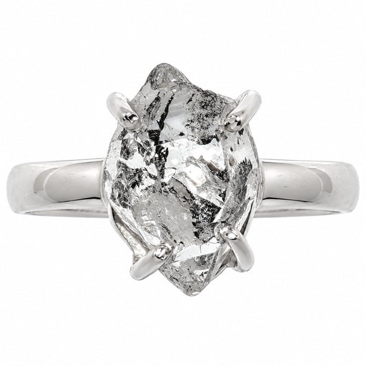 Herkimer Diamond Ring size-9 R-1052 SDR255378