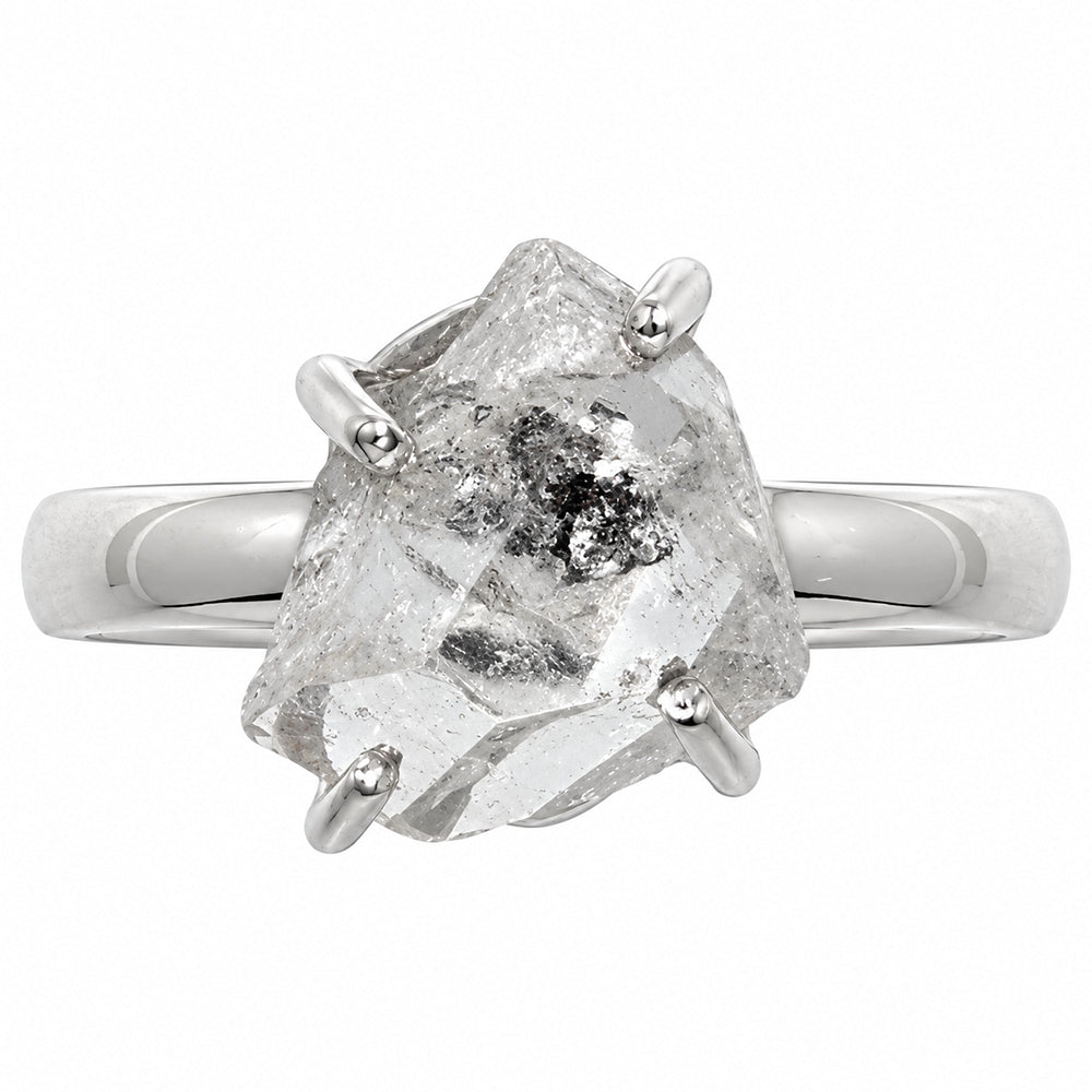 Herkimer Diamond Ring size-9 R-1052 SDR255379