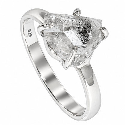 Herkimer Diamond Ring size-9 R-1052 SDR255379