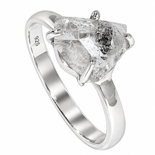 Herkimer Diamond Ring size-9 R-1052 SDR255379