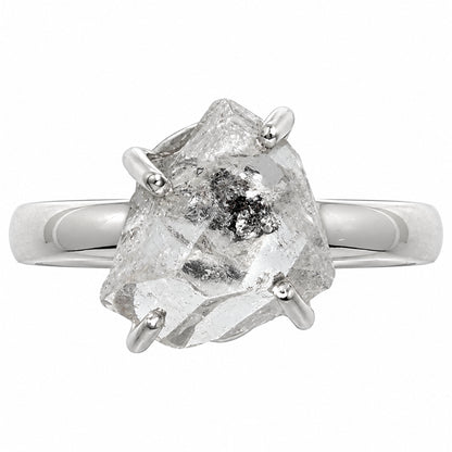 Herkimer Diamond Ring size-9 R-1052 SDR255379