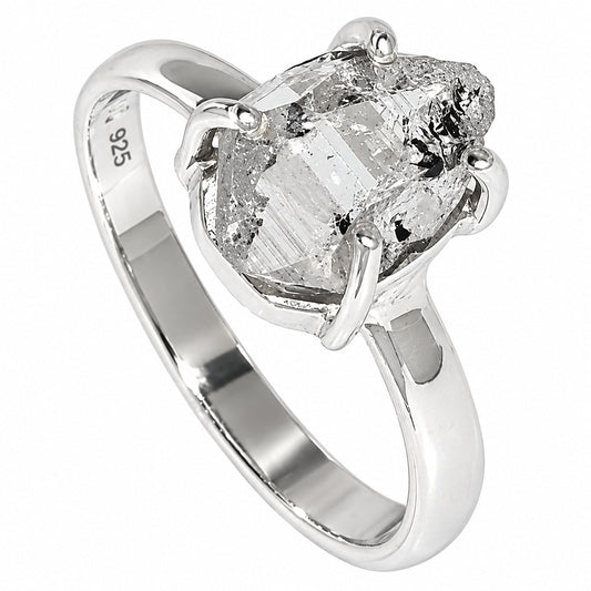 Herkimer Diamond Ring size-9 R-1052 SDR255380