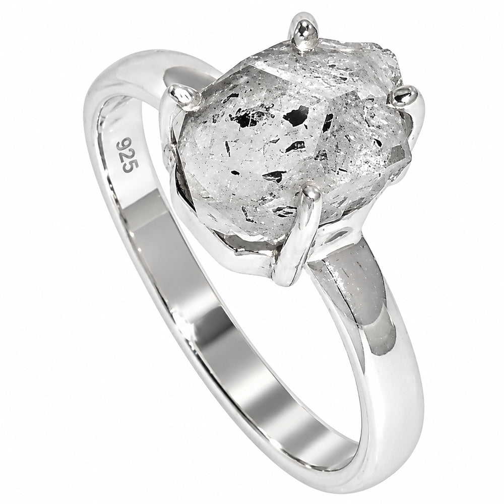 Herkimer Diamond Ring size-9 R-1052 SDR255382