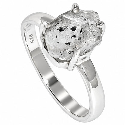 Herkimer Diamond Ring size-9 R-1052 SDR255382