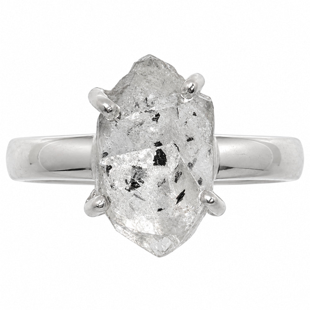 Herkimer Diamond Ring size-9 R-1052 SDR255382