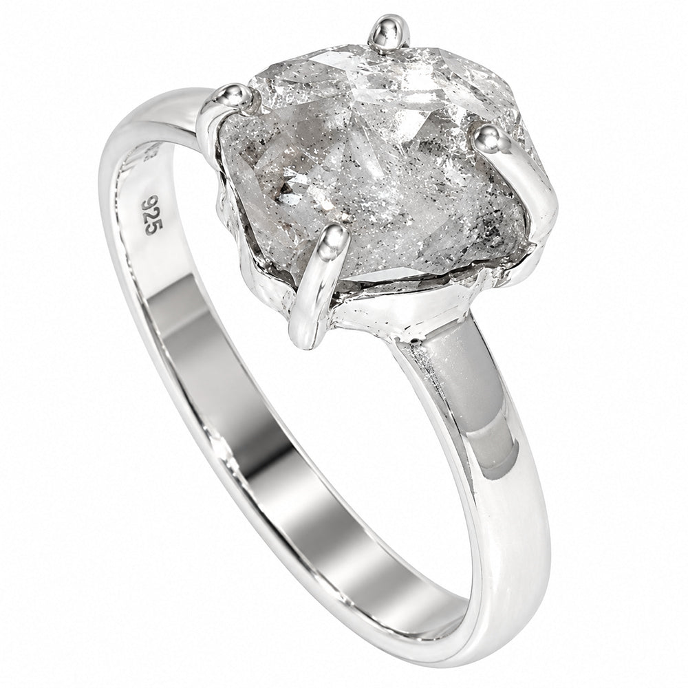 Herkimer Diamond Ring size-9.5 R-1052 SDR255384