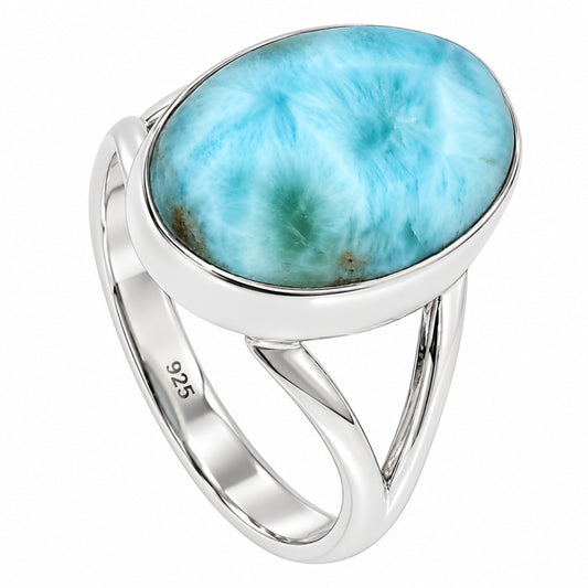 Larimar (Dominican Republic) Ring size-7 R-1002 SDR255388