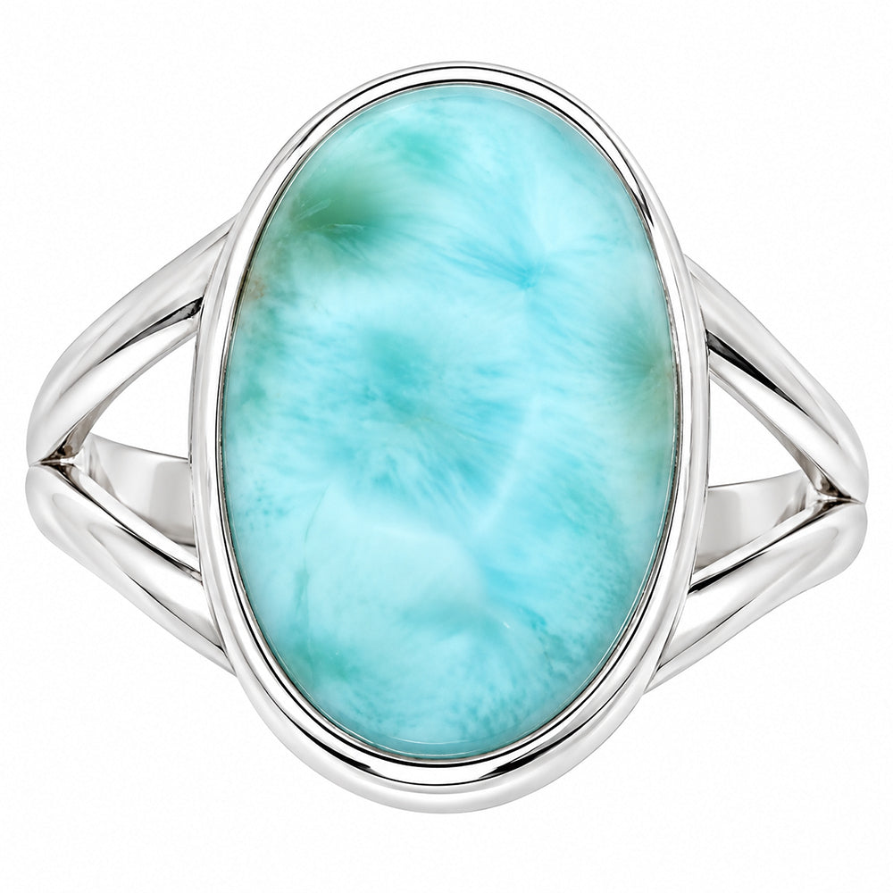 Larimar (Dominican Republic) Ring size-7 R-1002 SDR255388