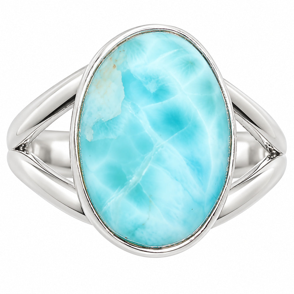 Larimar (Dominican Republic) Ring size-7 R-1002 SDR255391