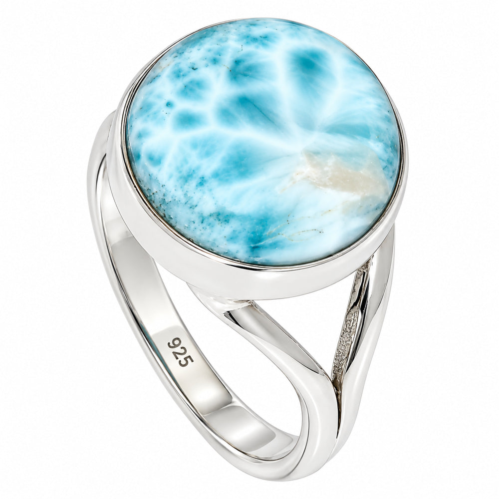 Larimar (Dominican Republic) Ring size-8 R-1002 SDR255410