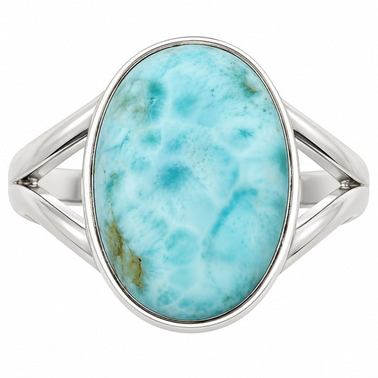 Larimar (Dominican Republic) Ring size-9 R-1002 SDR255415