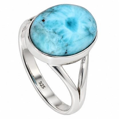 Larimar (Dominican Republic) Ring size-10 R-1002 SDR255428