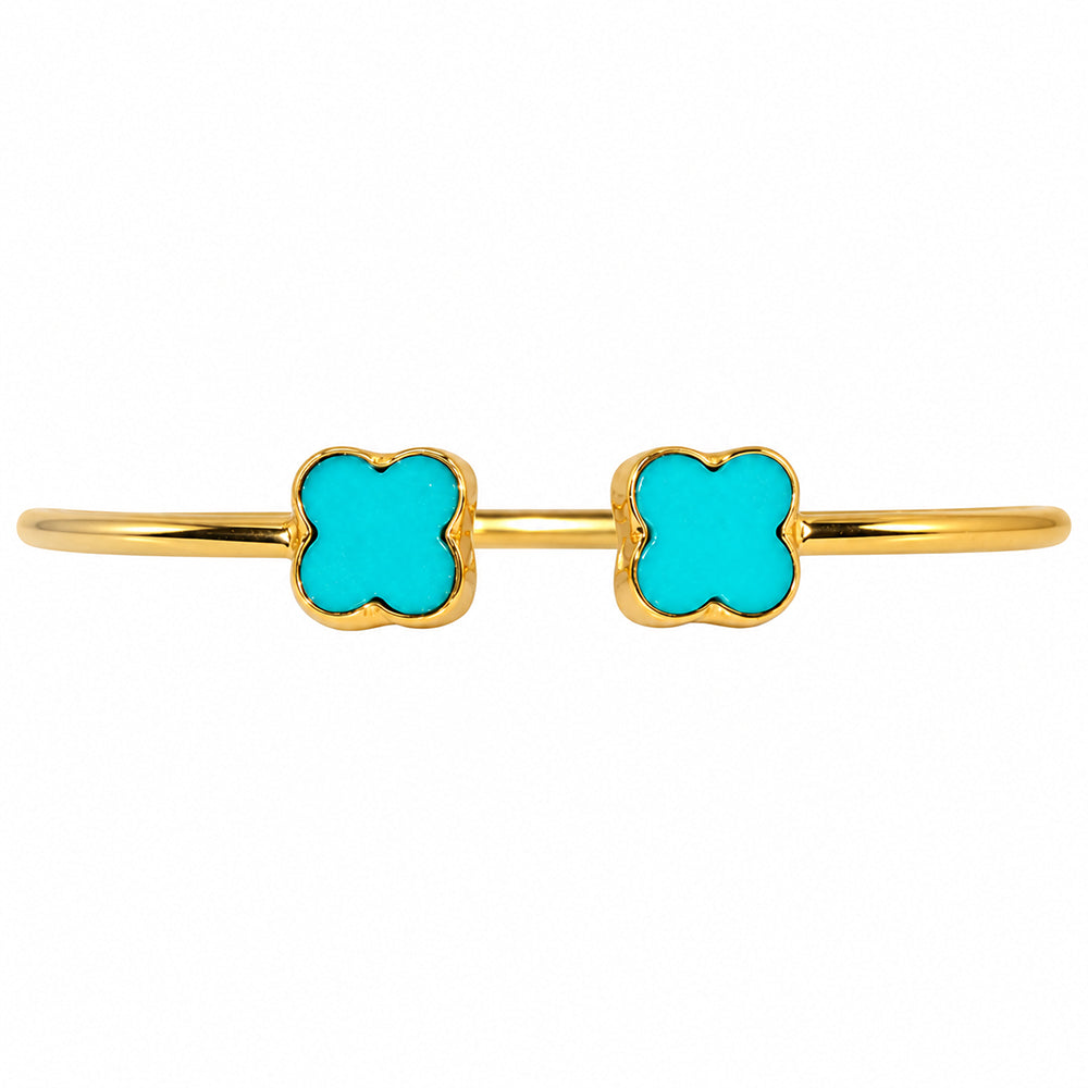 Sleeping Beauty Turquoise Cuff Bangle Bracelet BM-1004 TB01012