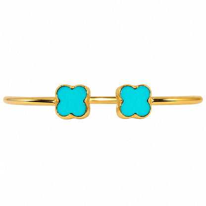 Sleeping Beauty Turquoise Cuff Bangle Bracelet BM-1004 TB01012