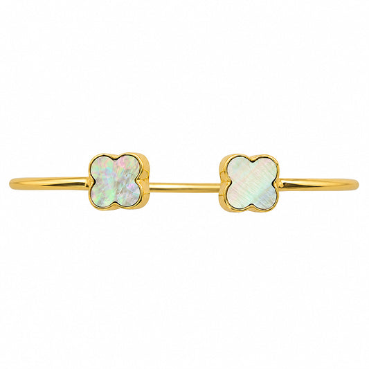 Mother Of Pearl Cuff Bangle Bracelet BM-1004 TB01019