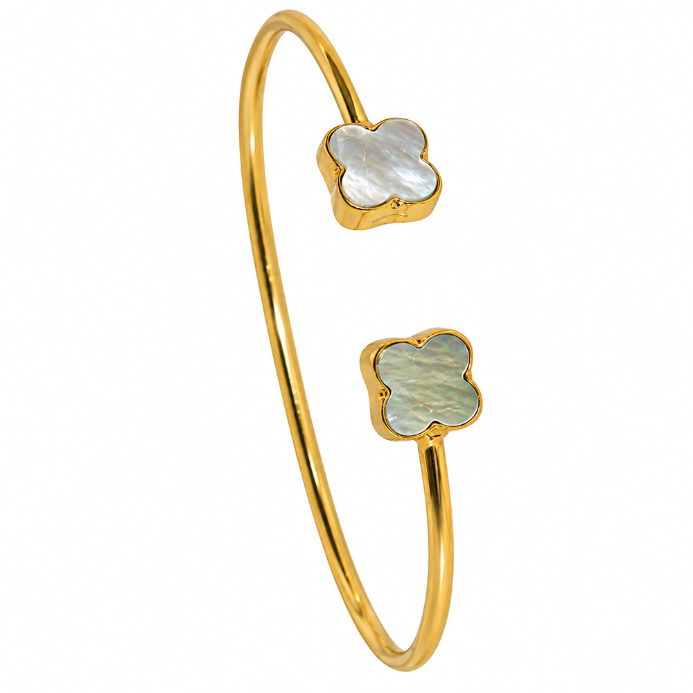 Mother Of Pearl Cuff Bangle Bracelet BM-1004 TB01020