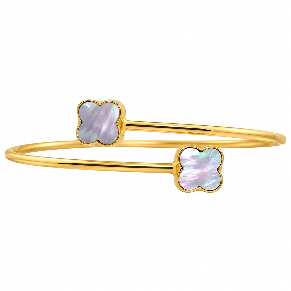 Mother Of Pearl Cuff Bangle Bracelet BM-1059 TB01040