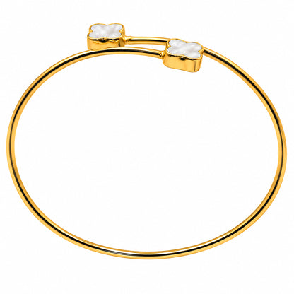 Mother Of Pearl Cuff Bangle Bracelet BM-1059 TB01040