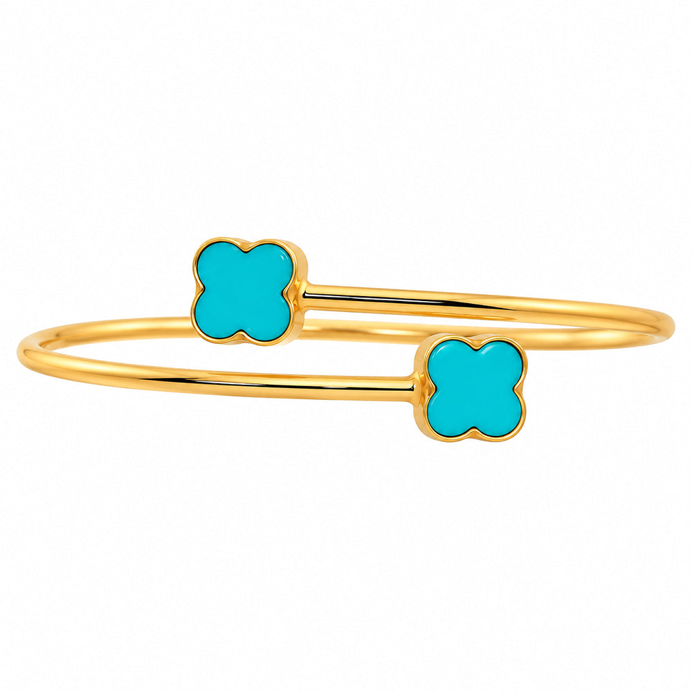 Sleeping Beauty Turquoise Cuff Bangle Bracelet BM-1059 TB01045