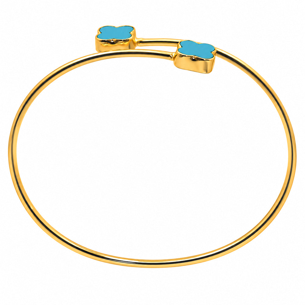 Sleeping Beauty Turquoise Cuff Bangle Bracelet BM-1059 TB01045