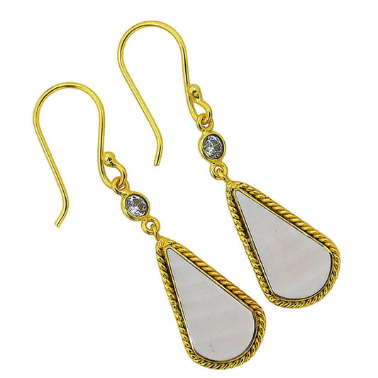Mother Of Pearl Earrings EM-1055 TE01036